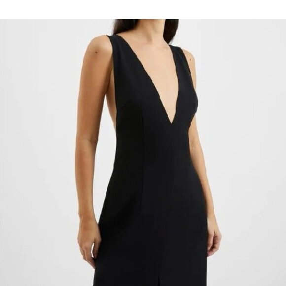 FRENCH CONNECTION Harry Suiting Mini Dress black XL - Picture 2 of 4